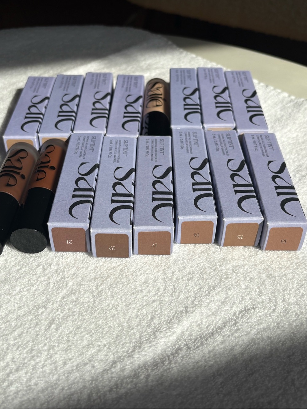 Saie Slip Tint Lipstick Collection — Nude and Warm Brown Shades - Picture 7 of 15